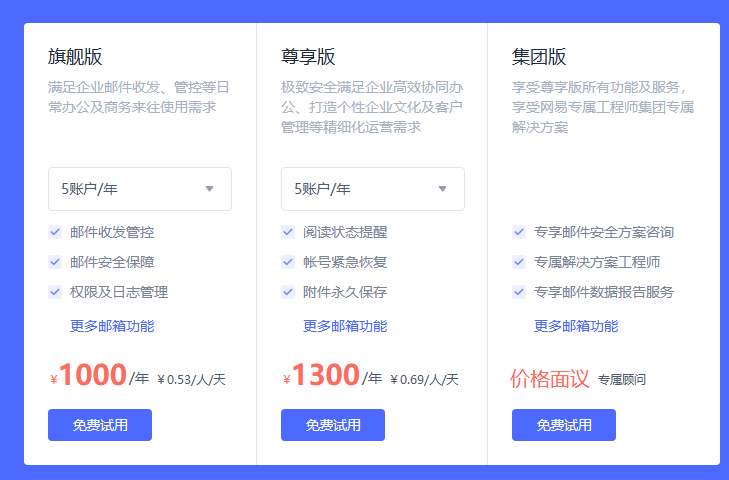 網易企業(yè)郵箱